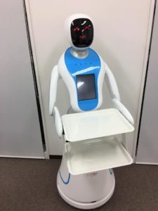 【展示中】配膳ロボット「AMY」